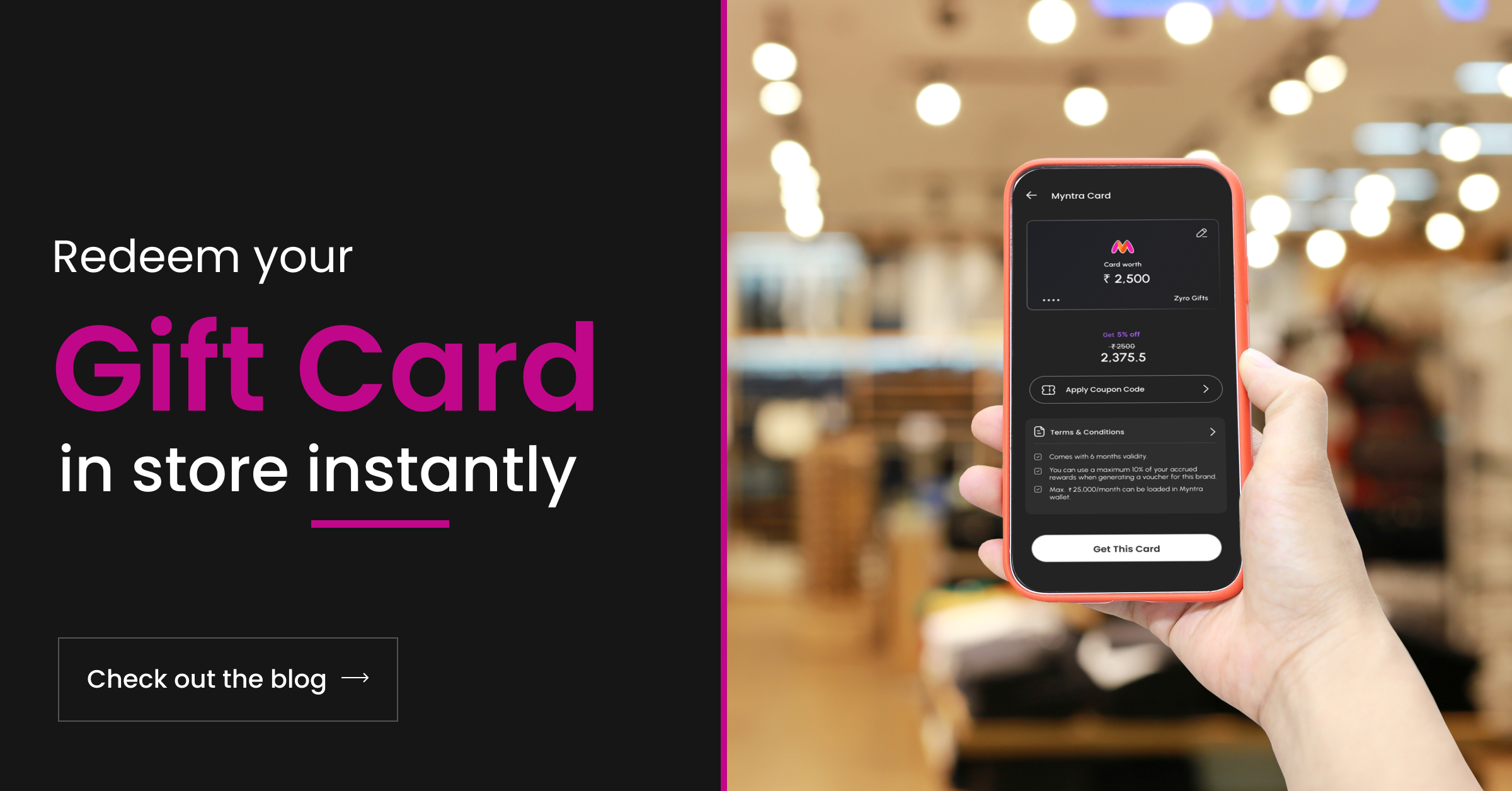 How to Redeem Gift Cards in store instantly - Zpay