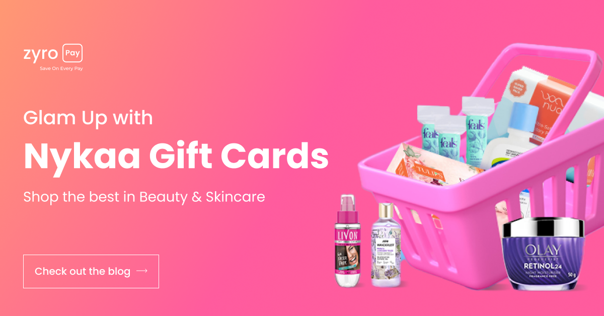 Shop with Nykaa Gift Cards - Zpay