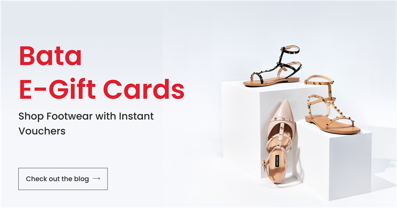 Bata E-gift Cards and Voucher Redeem Online in India - Zpay