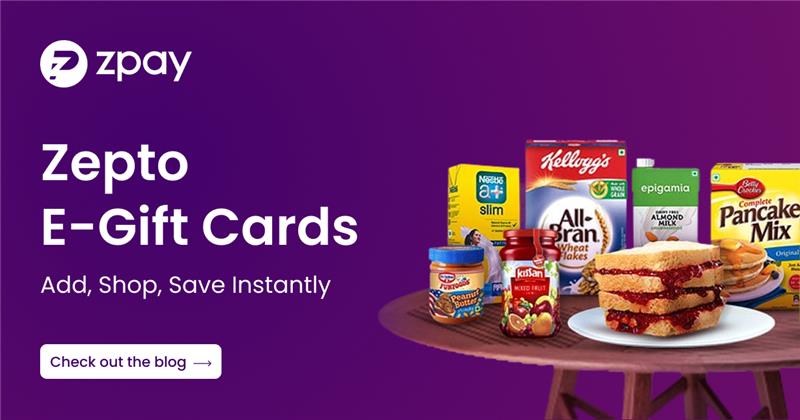 How to Use and Add Gift Card in Zepto - Zpay