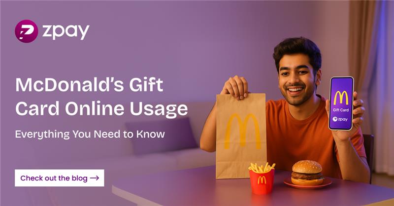 Mcdonalds Gift Card Be Used Online - Zpay