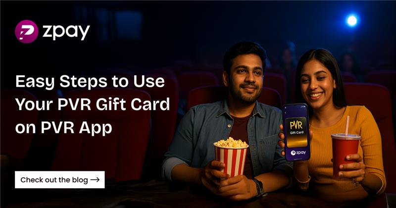 PVR Gift Card on PVR App - Zpay