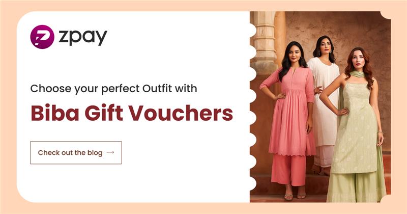 BIBA gift vouchers - ZPay