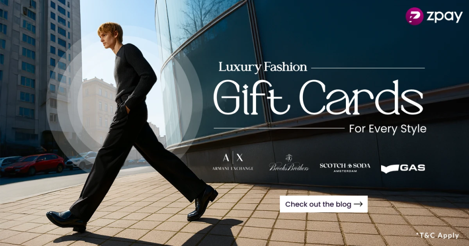 Top Luxury Fashion Gift Cards on ZPay