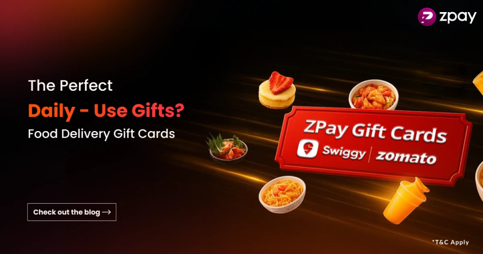 Swiggy & Zomato Gift Cards