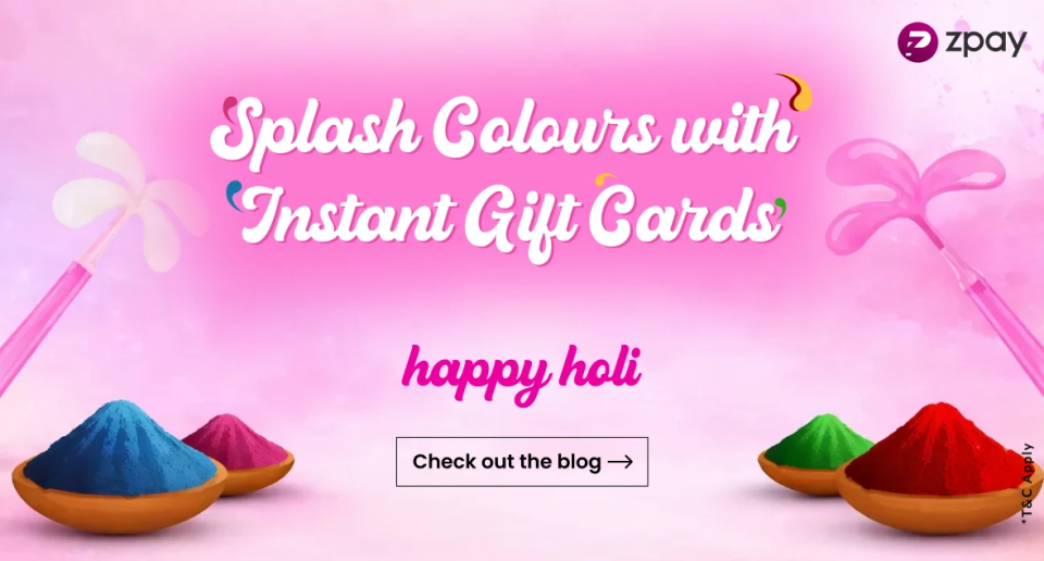 Gift vouchers for festivals