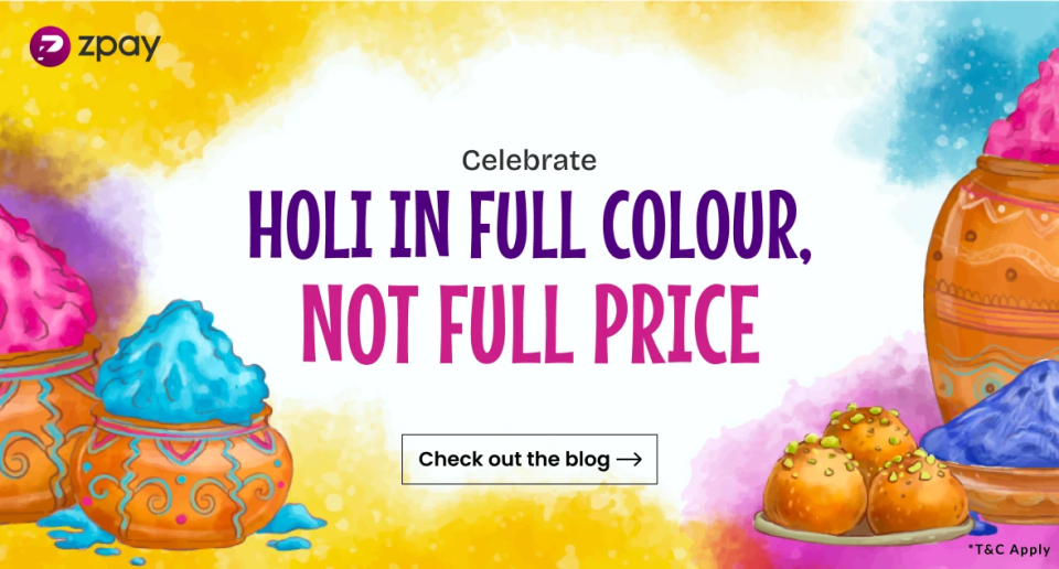 instant Holi gift cards