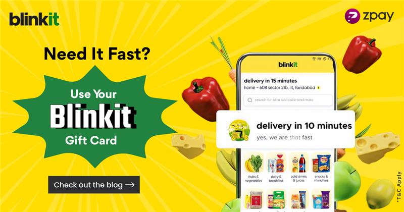 Blinkit gift vouchers