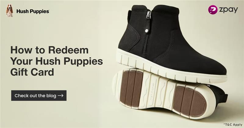 Hush puppies gift voucher