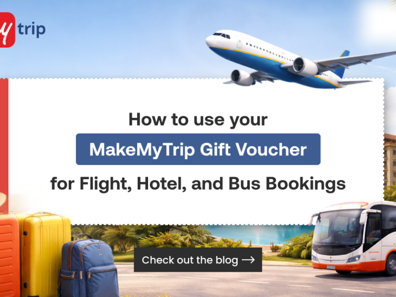 MakeMyTrip gift cards