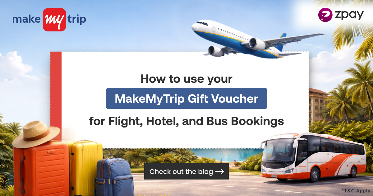 MakeMyTrip gift cards