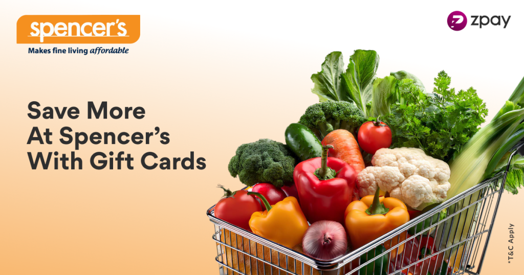 Spencer's digital gift card